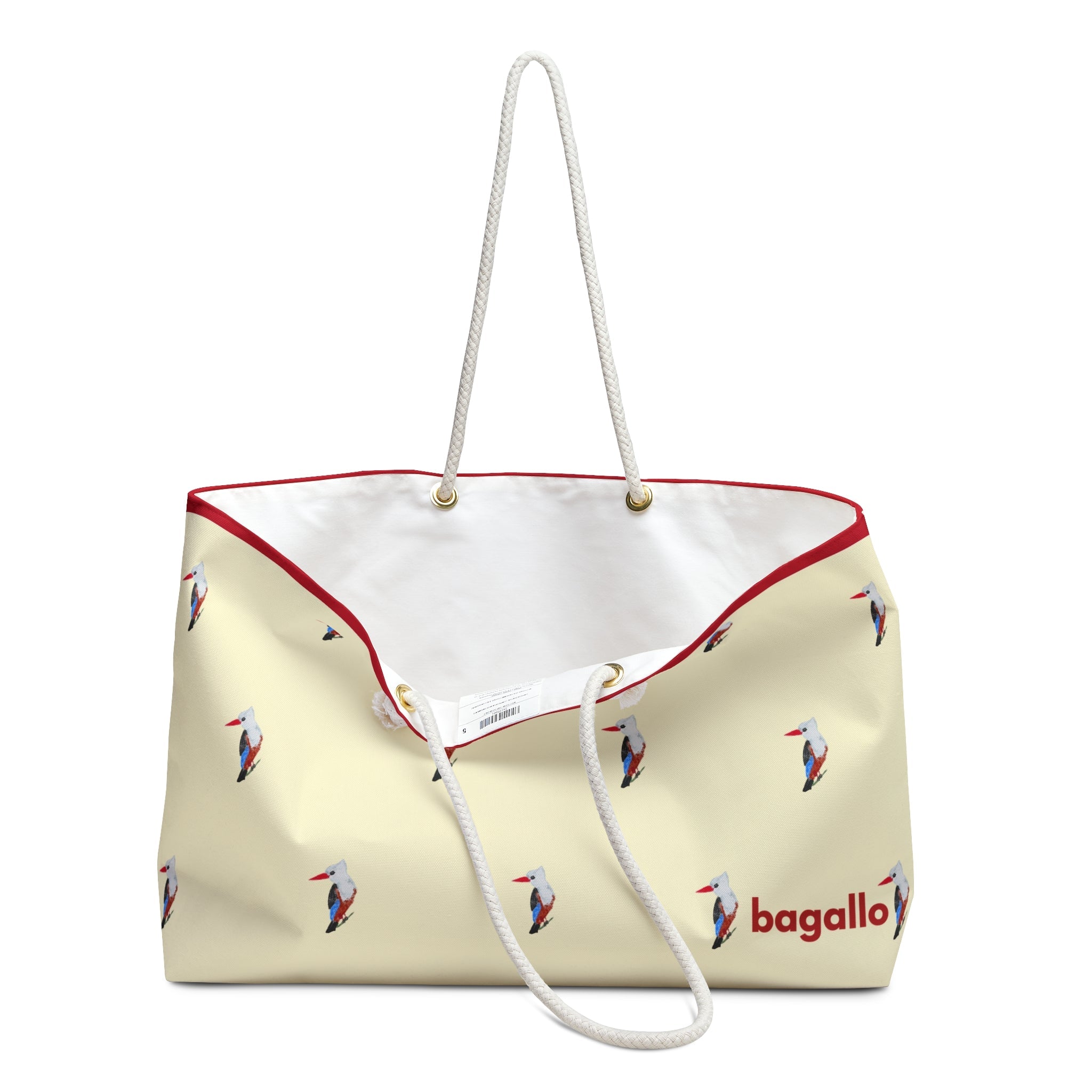 Kingfisher Tote Cream
